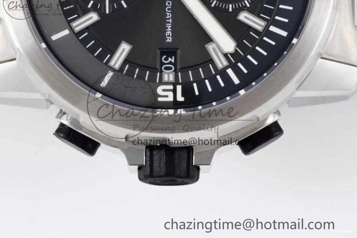 MIROTIME 0509 EasyCare Aquatimer Chrono SS V6SF 1:1 Best Edition Gray Dial on SS Bracelet A 7035